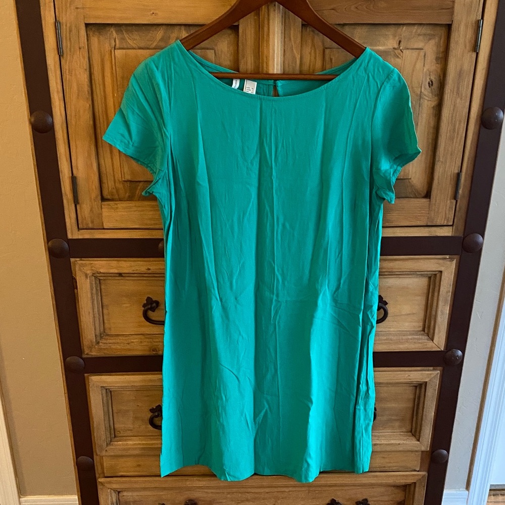 Mango Green Midi Dress